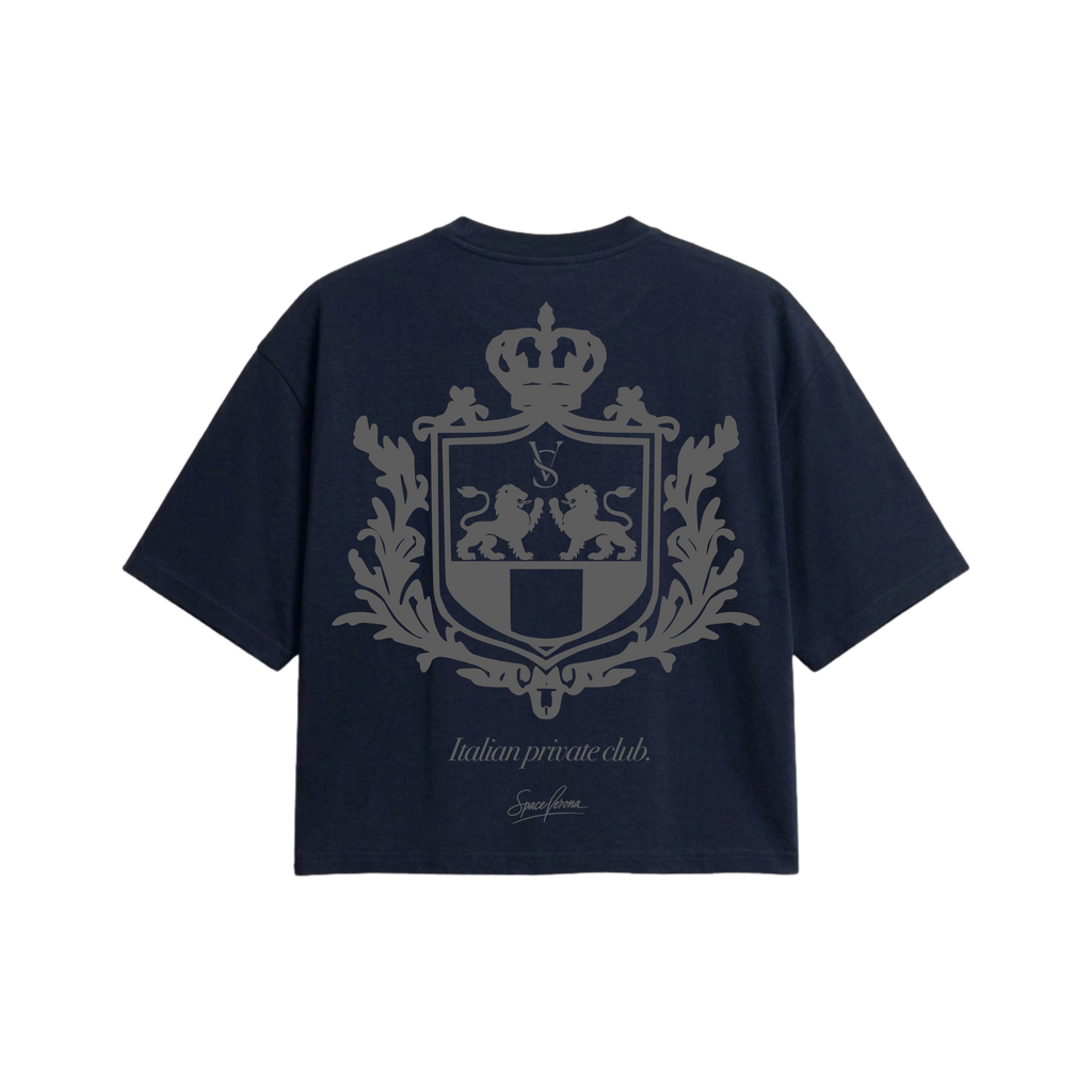 Camiseta Negra Italian private club