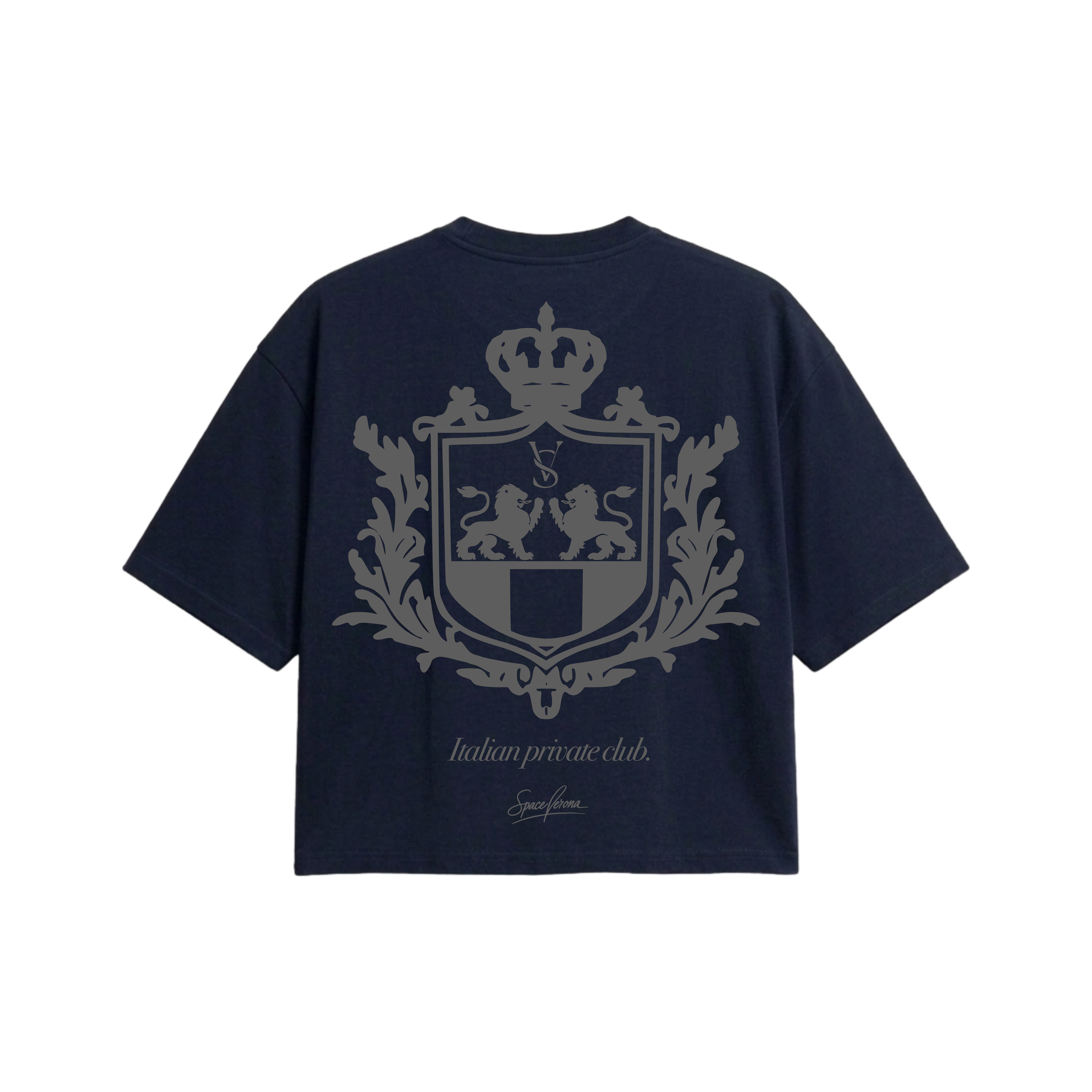 Camiseta Negra Italian private club